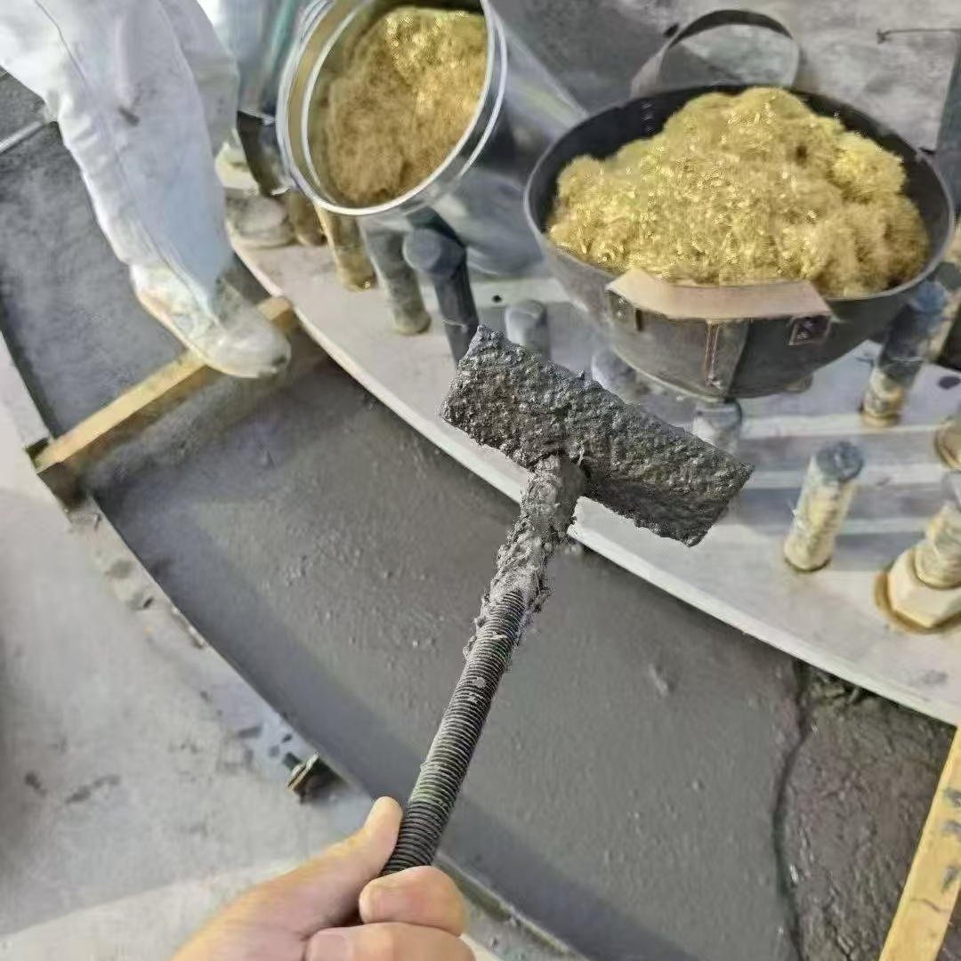 芝山C120钢纤维高强无收灌浆料 轧机压缩机汽轮机发电机锻压设备底座灌浆材料